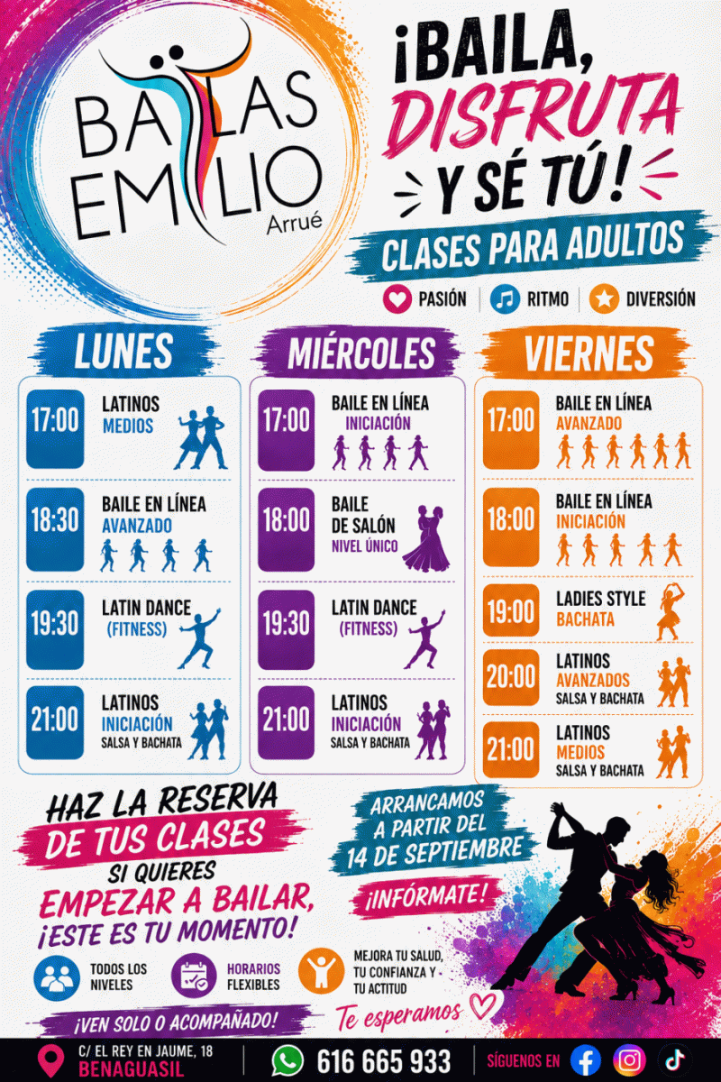 Clases de salsa y bachata