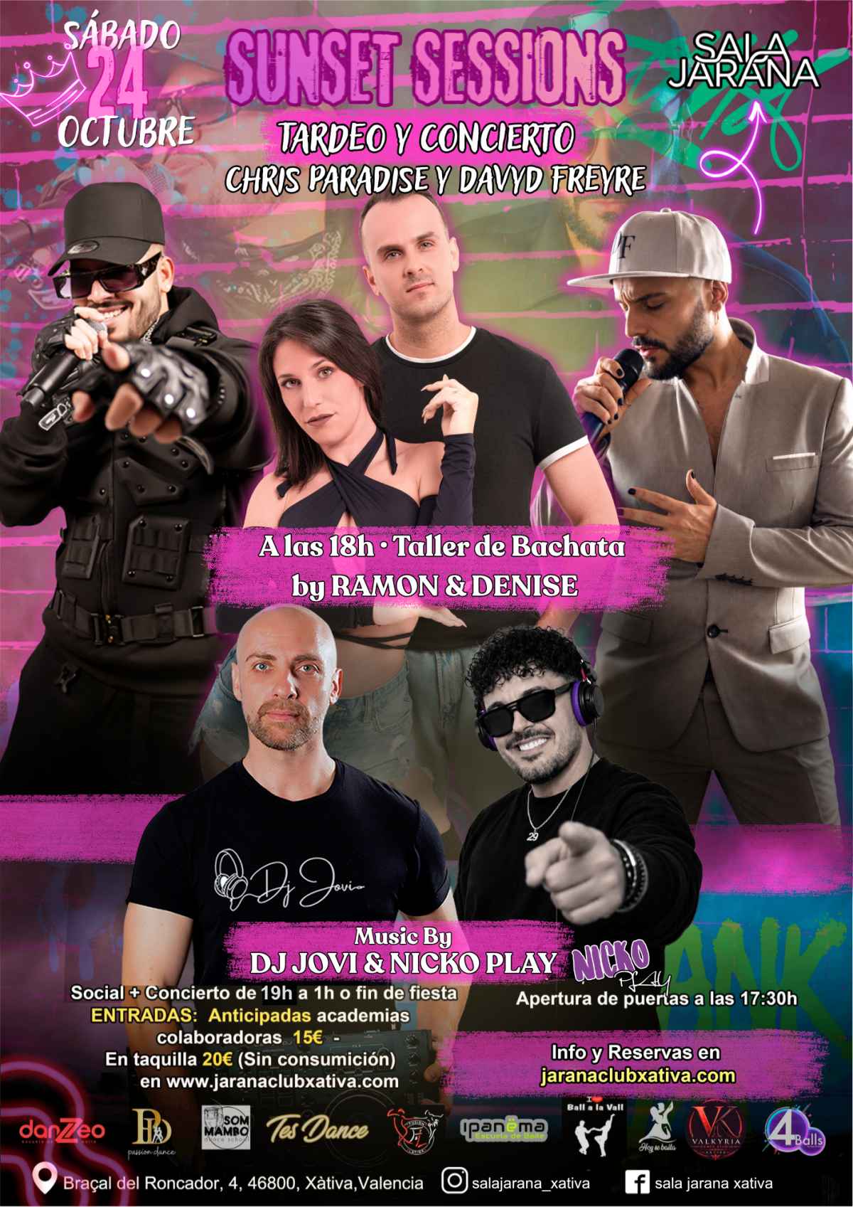Taller + Social + Concierto