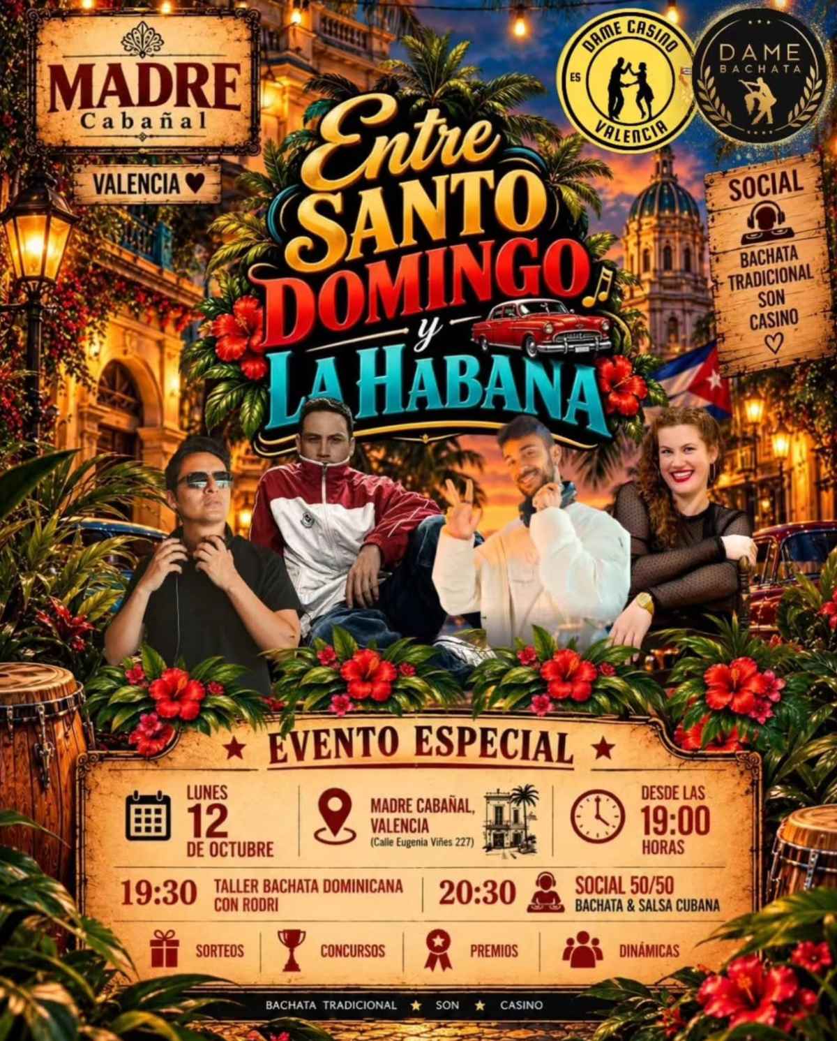 Entre Santo Domingo y la Habana