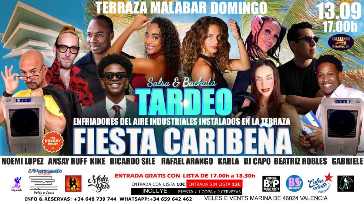 Fiesta Caribeña en Malabar