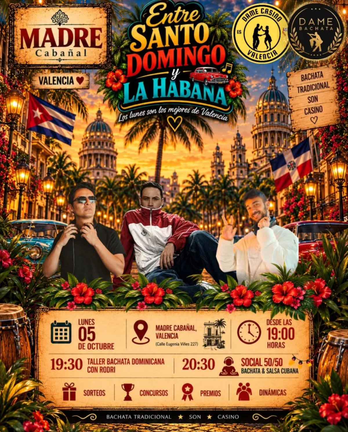 Entre Santo Domingo y la Habana