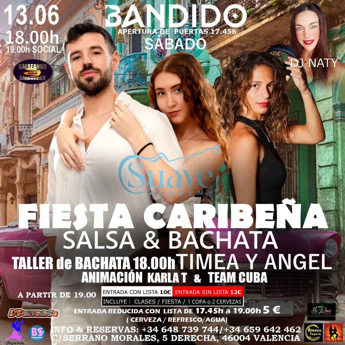 TARDEO SALSA & BACHATA