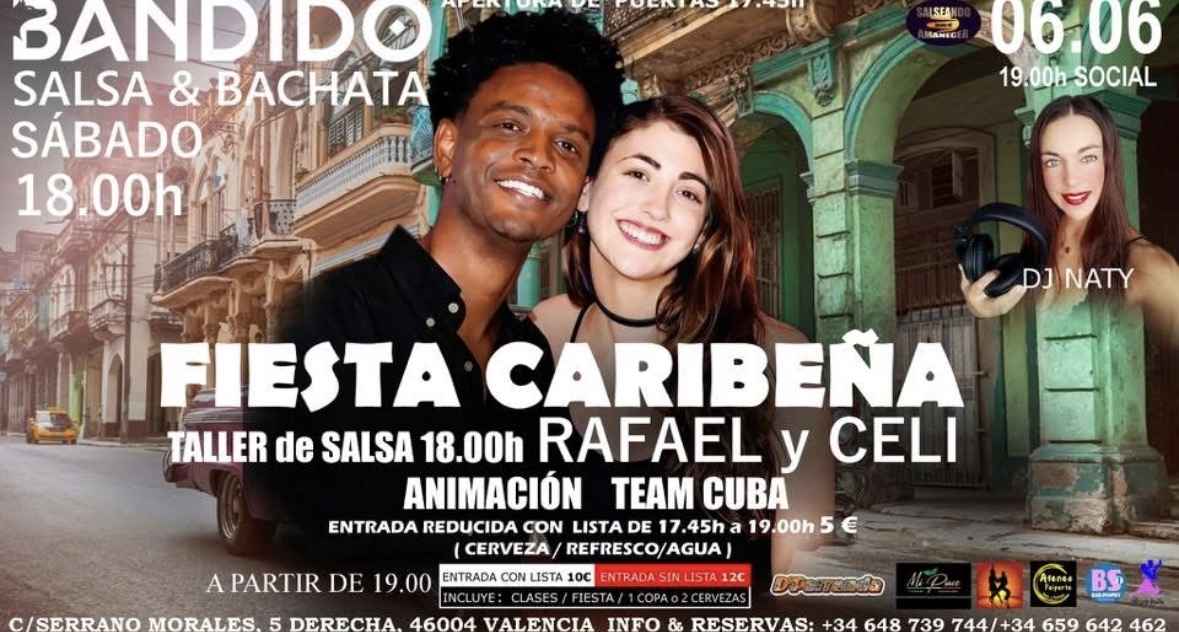 Fiesta caribeña Salsa&Bachata