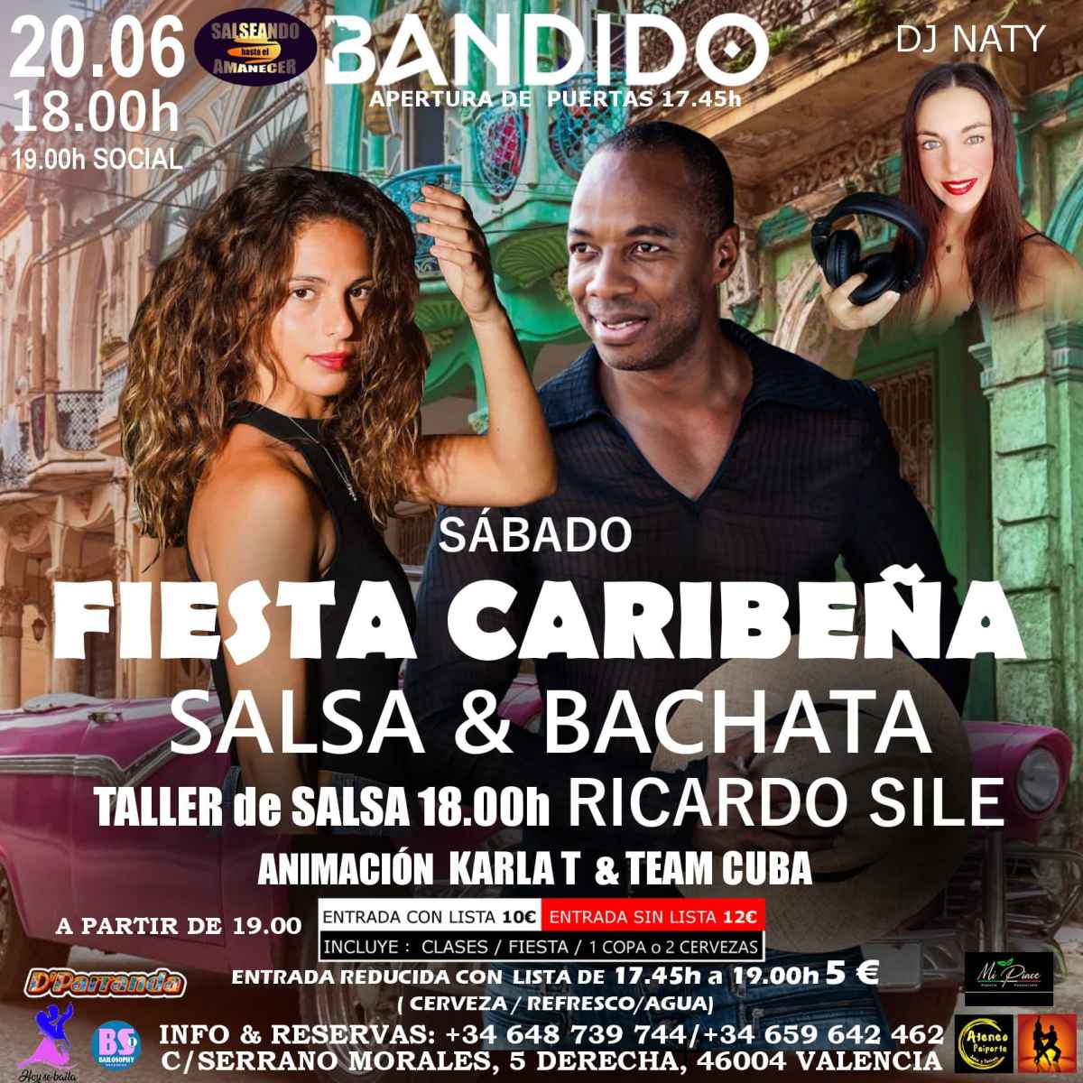 TARDEO SALSA & BACHATA